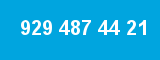 929 487 44 21 929 487 44 21